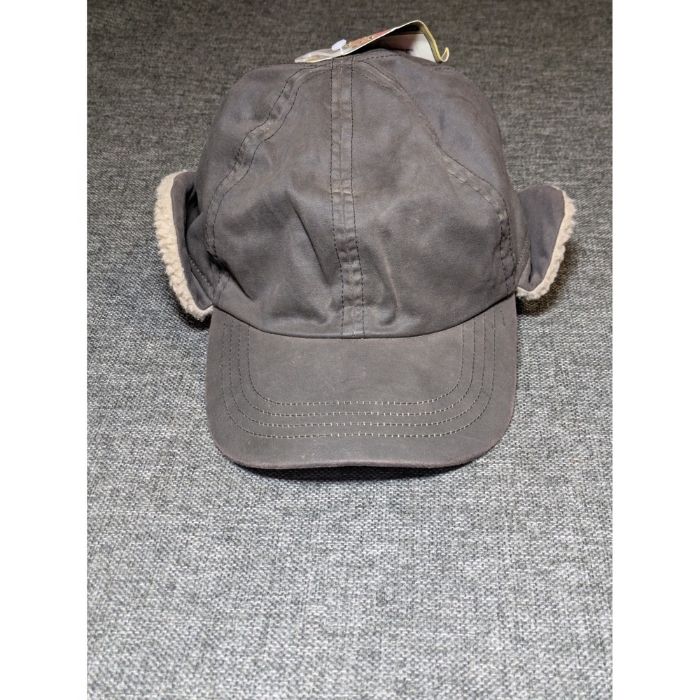 Vintage DPC Dorfman Pacific Co Trapper Hat Cap Size Large Brown Sherpa Ear Flaps